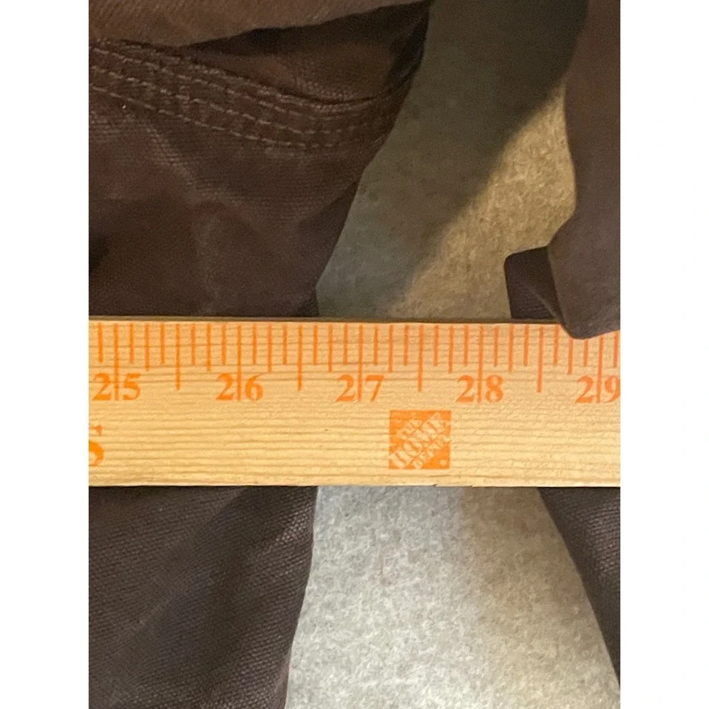 Carhartt J141 DKB Sandstone Sierra Jacket Sherpa Lined Dark Brown Mens 2XL Reg